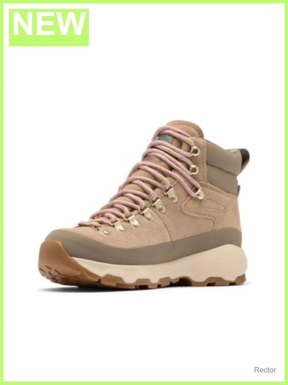 Waterproof Suede Leather Hiking Boots Ankle Mid-Top Women's Outdoor Trail